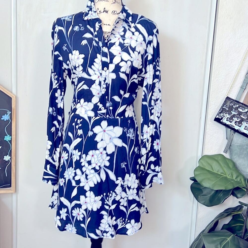 1.State Floral Dress Size Medium